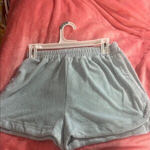Blue beachy shorts
